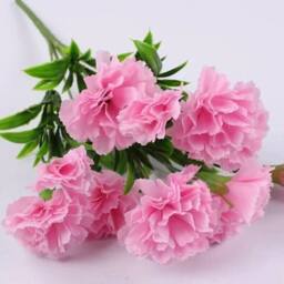 Havendro Pink Artificial Flowers Silk Fake Plants UV Resistant Decor - thumbnail 2