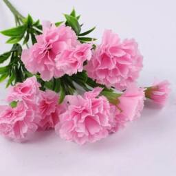 Havendro Pink Artificial Flowers Silk Fake Plants UV Resistant Decor - thumbnail 3