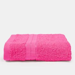 OHS Luxury Hand Towel 100% Cotton Bathroom in Pink