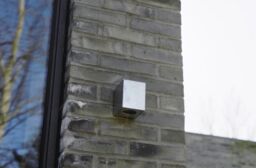 Nordlux Modern Outdoor Wall Light Silver Stainless steel Intergrated LED Weatherproof - Mains Powered, IP44 - thumbnail 2
