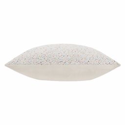 Furn Hali Boucle Textured Polyester Filled Cushion in White - Size: 45 cm x 45 cm - thumbnail 3