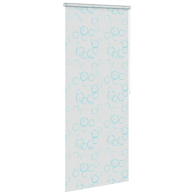 Berkfield Home Shower Roller Blind 80x240 cm Bubble in White - image 1
