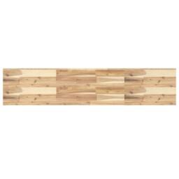 Berkfield Home Table Top 120x30x4 cm Rectangular Solid Wood Acacia in Brown - Size: 120 x 30 x 4 cm - thumbnail 3