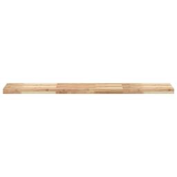 Berkfield Home Table Top 120x30x4 cm Rectangular Solid Wood Acacia in Brown - Size: 120 x 30 x 4 cm - thumbnail 4