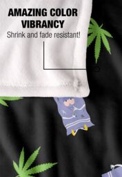 South Park Towlie Pattern Silky Touch Super Soft Throw Blanket 152 X 127 cm in White - thumbnail 4
