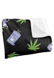 South Park Towlie Pattern Silky Touch Super Soft Throw Blanket 152 X 127 cm in White - thumbnail 3
