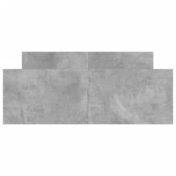 Berkfield Home Bed Frame with Headboard & Footboard Concrete Grey 120x200 cm - Size: Small Double - thumbnail 4