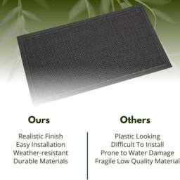 Marco Paul 40cm x 60cm Super Scraper Door Mat in Grey - Size: 40 cm x 60 cm - thumbnail 5