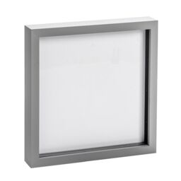 "Nicola Spring 3D Box Photo Frame - 20 x 20"" - Pack of 1 in Grey" - thumbnail 1