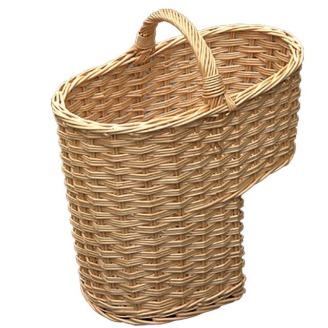 Red Hamper Single Weave Stair Basket in Brown - image 1