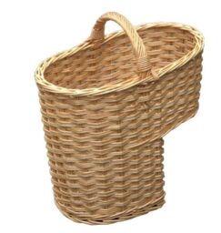 Red Hamper Single Weave Stair Basket in Brown - thumbnail 2