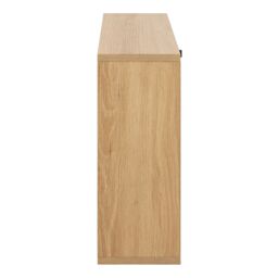 Furniture To Go Albany Shoe Cabinet 1 Flip Down Door In Oak in Light Brown - thumbnail 3