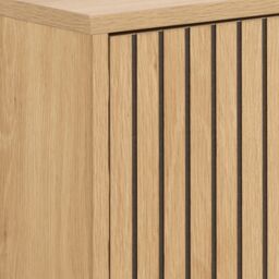 Furniture To Go Albany Shoe Cabinet 1 Flip Down Door In Oak in Light Brown - thumbnail 9