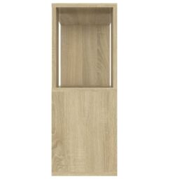 Berkfield Home TV Cabinet Sonoma Oak 80x24x63 cm Engineered Wood in Brown - Size: 80 x 24 x 63 cm - thumbnail 6