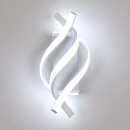 COMELY Modern LED Wall Lamp, 22W LED Wall Lights Indoor, White, 6500K in White - thumbnail 1