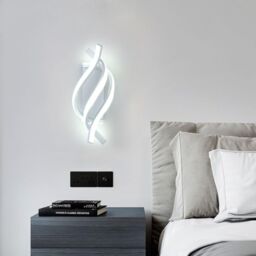 COMELY Modern LED Wall Lamp, 22W LED Wall Lights Indoor, White, 6500K in White - thumbnail 2