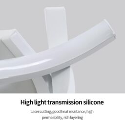 COMELY Modern LED Wall Lamp, 22W LED Wall Lights Indoor, White, 6500K in White - thumbnail 8