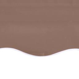Berkfield Home Replacement Fabric for Awning Brown 4x3 m - thumbnail 5