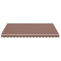 Berkfield Home Replacement Fabric for Awning Brown 4x3 m - thumbnail 3