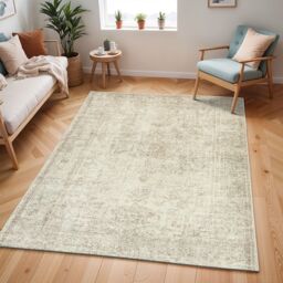 Livabliss Becki Owens Margot-Vintage Blue Pink Green Traditional Living Dining Rug - Size: 200 cm x 275 cm - thumbnail 6