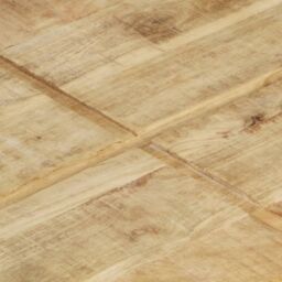 Berkfield Home Coffee Table 80x80x28 cm Solid Mango Wood in Brown - Size: 80 x 80 x 28 cm - thumbnail 5