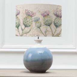 Voyage Maison Neso Lamp With Thistle Glen Eva Lampshade in Cream - thumbnail 1