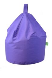 Bean Lazy Cotton Twill Purple Lilac Bean Bag Child Size - Size: Small - thumbnail 1