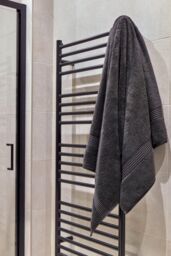 CHRISTY 'Supreme Hygro' Luxury 100% Supima Cotton Pile Towels in Dark Grey - thumbnail 1