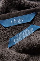 CHRISTY 'Supreme Hygro' Luxury 100% Supima Cotton Pile Towels in Dark Grey - thumbnail 3