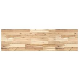 Berkfield Home Basin Shelf Wall Mounted Steel & Solid Wood Acacia in Brown - thumbnail 8