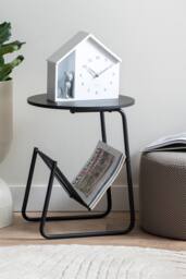 PRESENT TIME Leitmotiv Iron Side Table Riqueza Revista - Black - thumbnail 2