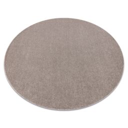 RugsX Eton Plus Rug in Beige - Size: 150 cm diameter - thumbnail 1