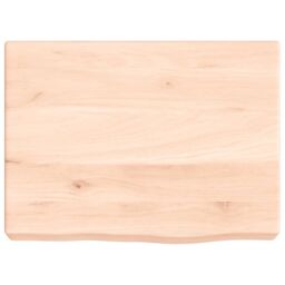 Berkfield Home Wall Shelf 40x30x(2-6) cm Untreated Solid Wood Oak in Brown - thumbnail 2