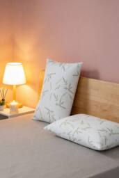 Living and Home 2pcs Soft & waterproof Pillow Protectors with Zipper in White - Size: Double - thumbnail 3