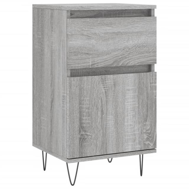 Berkfield Home Sideboard Grey Sonoma 40x35x70 cm Engineered Wood - Size: 40 x 35 x 70 cm - image 1