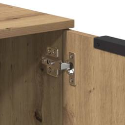 Berkfield Home Sideboard Artisan Oak 60x30x70 cm Engineered Wood in Brown - Size: 60 x 30 x 70 cm - thumbnail 8