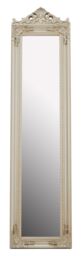 Orsina Sleek Champagne Floor Mirror Versatile Large Free Standing Mirror, Functional Full Length Floor Mirror in Gold - thumbnail 2