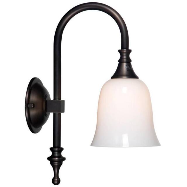 Netlighting Classic Bathroom Wall Light Bronze IP44