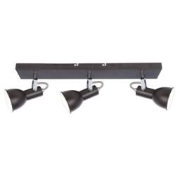 Netlighting Fargo Ceiling Spotlight Bar Brown 3x E14 - thumbnail 1