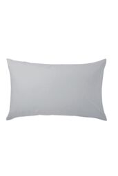 Helena Springfield 'Hs Brushed Cotton' Standard Pillowcase Pair in Silver - thumbnail 1