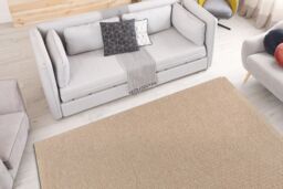 RugsX Jute Rug in Beige - Size: 60 cm x 100 cm - thumbnail 3