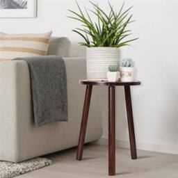 KORVIXA 2X Bamboo Plant Stand 42cm Tall Indoor Outdoor Flower Pot Stand in Brown - Size: 100 cm x 100 cm - thumbnail 4