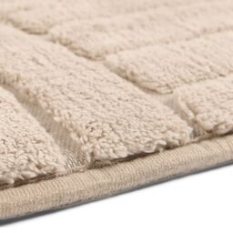OHS Tufted Arches Rug Soft Floor Carpet Non Slip Hallway Area Mat in Light Brown - Size: 80 cm x 150 cm - thumbnail 6