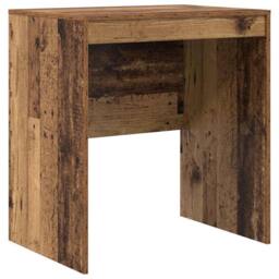Berkfield Home Writing Desk Old wood MDF 70 x 50 x 76 cm Simple Writing Desk in Brown
