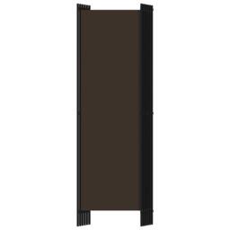 Berkfield Home 6-Panel Room Divider Brown 300x180 cm - thumbnail 4
