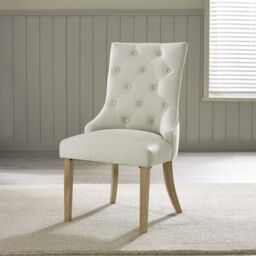 FurnitureboxUK Padstow Wooden Extending Dining Table & 4 Belgravia Chairs in Light Grey - thumbnail 9