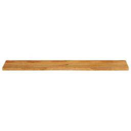 Berkfield Home Table Top Live Edge 140x40x3.8 cm Solid Wood Mango in Brown - thumbnail 3