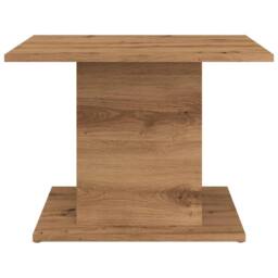 Berkfield Home Coffee Table Artisan Oak 55.5x55.5x40 cm Engineered Wood in Brown - thumbnail 4