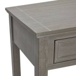 Lemon Pavilion Furniture and Decor The Serene Collection Four Drawer Console Table - L40 x W160 x H86 cm in Grey - thumbnail 3