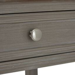 Lemon Pavilion Furniture and Decor The Serene Collection Four Drawer Console Table - L40 x W160 x H86 cm in Grey - thumbnail 4